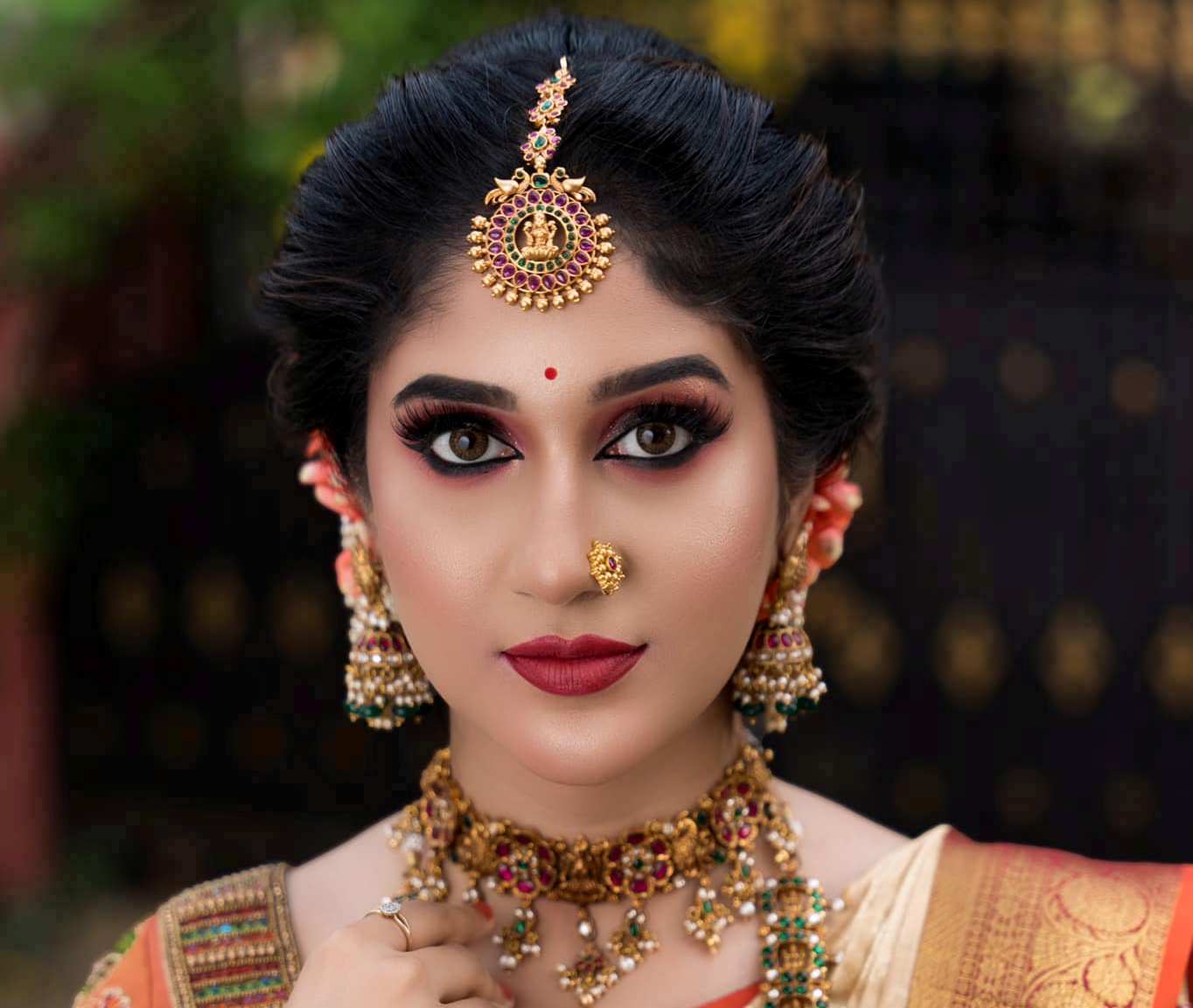 bridal makeover in karaikudi